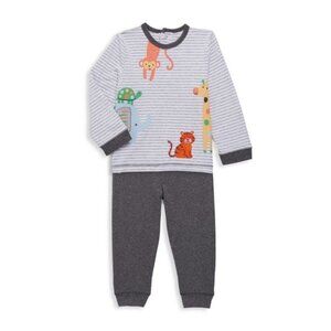 Little Me Baby Boy's 2-Piece Sweatshirt & Joggers Set NEW WITH TAG